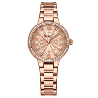 CURREN Brand 2022 New Ladies Original Luxury Watch Waterproof Stainless Steel Casual Sports Quartz Ladies Watch relogio feminino
