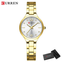 CURREN Luxury Women Bracelet Quartz Watches For Women Magnetic Watch Ladies Sports Dress Wrist Watch Clock Relogio Feminino