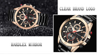 CURREN Men Watches Top Brand Luxury Men Military Wristwatches Full Steel Men Sports Watch Waterproof Relogio Masculino Montre
