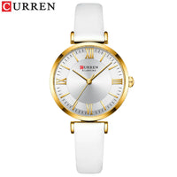 CURREN 9079 Elegant Women's Quartz Watch Fashion Casual Leather Strap Waterproof Clock Business Lady Watch Gift Reloj Mujer