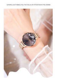 CURREN 9068 Fashion Women Watches Stainless Steel strap Ultra Thin Quartz Watch Woman Romantic Clock Women Watches Montre Femme