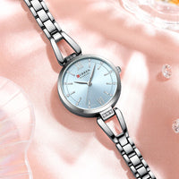 CURREN 9092 Women's Roman Letter Chain Watch Waterproof Small Dial Women's Fashion Watch Ladies' wristwatch