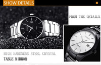 CURREN 8106 Men's Watch Waterproof Top Brand Luxury Calendar Fashion Male Clock Stainless Steel Sport Men Wristwatch