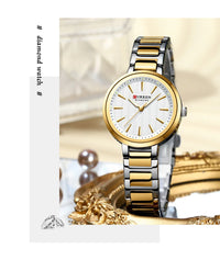 CURREN Luxury Brand Women's Watch Classic Fashion Waterproof Luminous Calendar Watch Elegant Quartz Women Watch Reloj Hombre