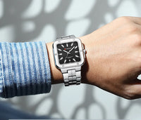 CURREN Luxury Original Man Watch Waterproof Stainless Steel Luminous Men's Wristwatch Date Week Quartz Fashion Watches For Men