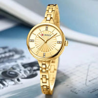 CURREN 9097 Luxury Bracelet Simple Casual Quartz Watches Women Wristwatch Female Clock Ladies Watch часы женские на