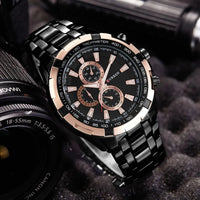 2022 CURREN Top Brand Quartz Watch Men Waterproof Sport Military Wristwatch Men Business Stainless Steel Male Clock Reloj Hombre