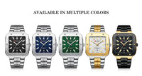 CURREN Luxury Original Man Watch Waterproof Stainless Steel Luminous Men's Wristwatch Date Week Quartz Fashion Watches For Men