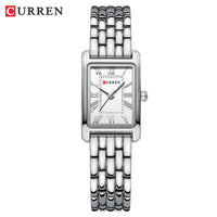 CURREN Women Watch Top Brand Luxury Lady Girl Wristwatch Stainless Steel Bracelet Waterproof Female Original Clock Gift 9115