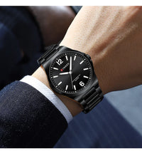 CURREN Men Quartz Movement Watch Waterproof Luminous Men's Watch, Stainless Steel Strap Business Watches