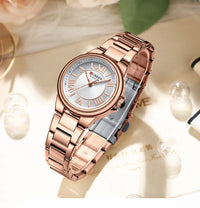 CURREN 9091 Female Watch for Women Woman's Wristwatch Luxury Brand Elegant Bracelet Waterproof Quartz Ladies Watches Reloj Mujer