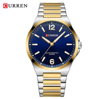 CURREN Luxury Quartz Watch Men Waterproof  Luminous Wristwatch Stainless Steel Men's Casual Watches Male Clock Sports Reloj