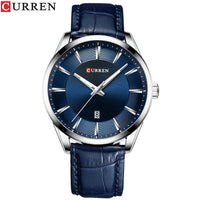 CURREN New Fashion Men Watches with Silicone Strap Top Brand Luxury Sport Auto Date Male Quartz Watch Men Relogio Masculino
