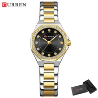 CURREN Watch for Women Fashion Quartz Women's Watches Waterproof Stainless Steel Elegant Ladies Wristwatch Original