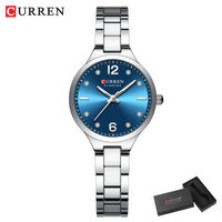 CURREN Luxury Top Brand Women's Watches Elegant Fashion Gold Watch for Women Original Simple Quartz Waterproof Wristwatch Ladies