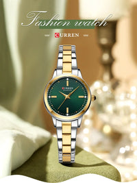 CURREN 9094 Womens Watches Fashion Original Quartz Wrist Watch for Ladies Dazzling Diamond Waterproof Luminous Luxury