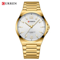CURREN Luxury Quartz Watch Men Waterproof  Luminous Wristwatch Stainless Steel Men's Casual Watches Male Clock Sports Reloj