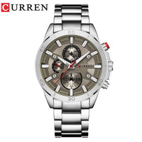 CURREN Men Watches Top Brand Luxury Men Military Wristwatches Full Steel Men Sports Watch Waterproof Relogio Masculino Montre