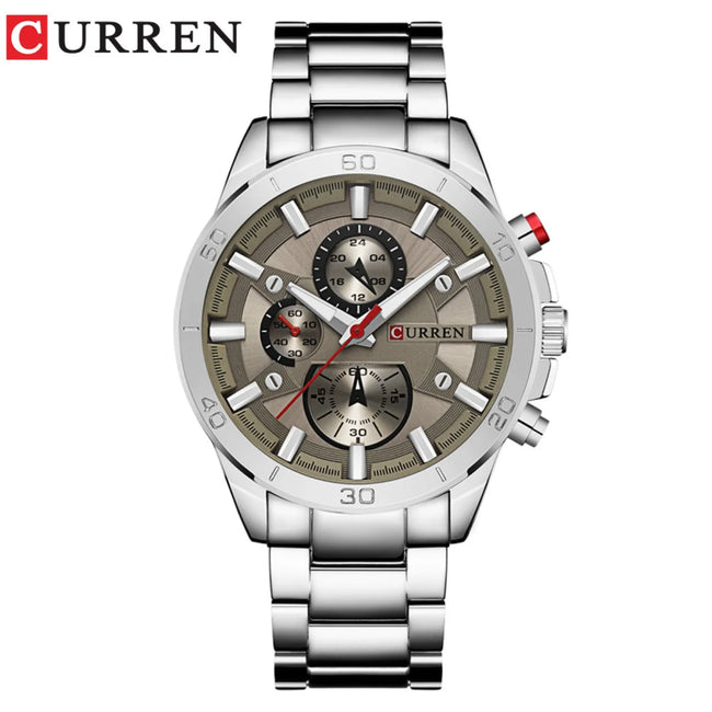 CURREN Men Watches Top Brand Luxury Men Military Wristwatches Full Steel Men Sports Watch Waterproof Relogio Masculino Montre