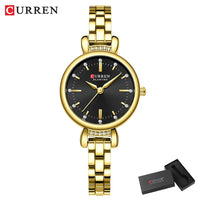 CURREN Ladies Light Luxury Watch Brand Jewelry Bracelet Watch Fashionable Girls Elegant Waterproof Quartz Watch