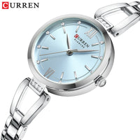CURREN 9092 Women's Roman Letter Chain Watch Waterproof Small Dial Women's Fashion Watch Ladies' wristwatch