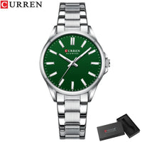 CURREN Simple Women Bracelet Luminous Quartz Watches For Ladies Sports Round Waterproof Business Wristwatch Relogio Feminino
