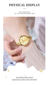 CURREN 9097 Luxury Bracelet Simple Casual Quartz Watches Women Wristwatch Female Clock Ladies Watch часы женские на