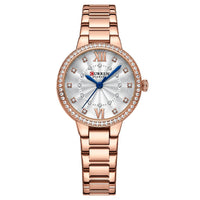 CURREN Brand 2022 New Ladies Original Luxury Watch Waterproof Stainless Steel Casual Sports Quartz Ladies Watch relogio feminino