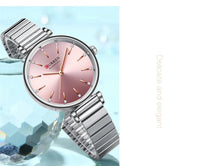 CURREN 9081 Exquisite Women's Quartz Watch Round Silver Gold Clock Simple Fashion Casual Women's Luxury Watch Relojes De Mujer