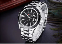 CURREN 8110 Men's Quartz Watch Calendar Luminous Sports Strap Waterproof Casual Cool Wristwatch Male Clock reloj hombre