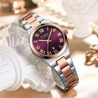 CURREN 9095 Luxury Fashion Watch for Women Original Quartz Women's Watches Waterproof Stainless Steel Elegant Ladies Wristwatch