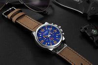 CURREN 8314 Watch For Men Top Brand Luxury Leather Quartz Men Watches Date Business Sport Male Wristwatch Clock Montre Homme