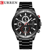 CURREN Men Watches Top Brand Luxury Men Military Wristwatches Full Steel Men Sports Watch Waterproof Relogio Masculino Montre