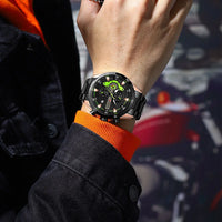 CURREN 8402 Men's Stainless Steel Watch Creative Fashion Luminous Dial with Chronograph Leisure Luxury Men's Watch Reloj Hombre