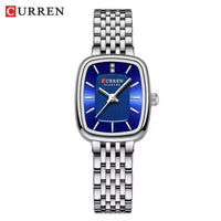 Curren 9093 Women's Quartz Watch Waterproof Luxury Party Women's Watch Elegant Gold Rectangular Dial Quartz Watch Bracelet Gift
