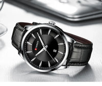CURREN New Fashion Men Watches with Silicone Strap Top Brand Luxury Sport Auto Date Male Quartz Watch Men Relogio Masculino