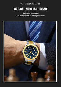 CURREN Men Watch Fashion Classial Luminous with Date Stainless Steel Band Relogio Masculino