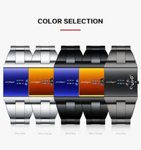 POEDAGAR Fashion Luxury Man Watch Waterproof Watch For Men Casual Stainless Steel Sports Military Men's Quartz Watches Reloj+Box