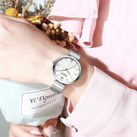 CURREN Fashion Watch for Women Luxury Quartz Gold Elegant Bracelet Wristwatch Female Clock Ladies Dress Stainless Steel Gifts
