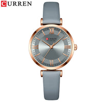 CURREN 9079 Elegant Women's Quartz Watch Fashion Casual Leather Strap Waterproof Clock Business Lady Watch Gift Reloj Mujer