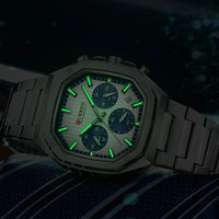 Curren Casual Versatile Men's Square Chronograph Watch (Dial 3.9cm) - CUR232