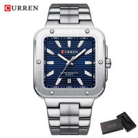 CURREN Luxury Original Man Watch Waterproof Stainless Steel Luminous Men's Wristwatch Date Week Quartz Fashion Watches For Men