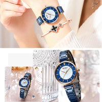 CURREN 9072 Fashion Stainless Steel Women Luxury Watch Analog Quartz Wristwatch Ladies Elegant Dress Watches Relogio Feminino