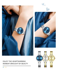 CURREN Luxury Top Brand Women's Watches Elegant Fashion Gold Watch for Women Original Simple Quartz Waterproof Wristwatch Ladies
