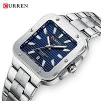 CURREN Luxury Original Man Watch Waterproof Stainless Steel Luminous Men's Wristwatch Date Week Quartz Fashion Watches For Men