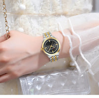 CURREN Luxury Women Watches Fashion Casual FemaleLadies Stainless Steel Quartz Wristwatches Life Waterproof Girlfriend Gift