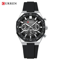 CURREN Sport Mens Watches Top Brand Luxury Auto Date Watch Men Waterproof Luminous AQUANAUT Quartz Watches for Men Reloj Hombre