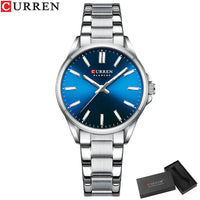 CURREN Simple Women Bracelet Luminous Quartz Watches For Ladies Sports Round Waterproof Business Wristwatch Relogio Feminino