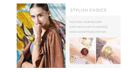 CURREN 9012 Casual Quartz Watch for Ladies, Waterproof Stylish Integrated Stainless Steel Bangle Wristwatch