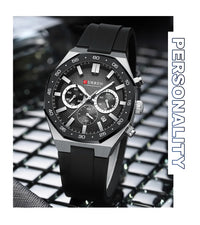 CURREN Sport Mens Watches Top Brand Luxury Auto Date Watch Men Waterproof Luminous AQUANAUT Quartz Watches for Men Reloj Hombre
